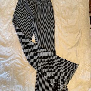 Altar’d State Stripped Flare Jeans